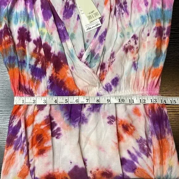 NWT Sand & Spirit tie dye maxi dress - Picture 6 of 7